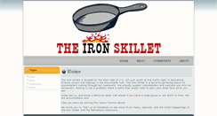 Desktop Screenshot of ironskilletmancelona.com